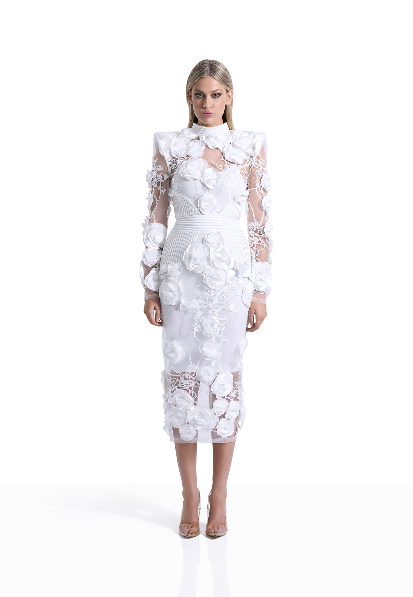 WE'RTHY 野沢和香ANGEL SLEEVE DRESS❣️ Kate Bridal Gown – Romantic Lace & Tulle Design | Andrea