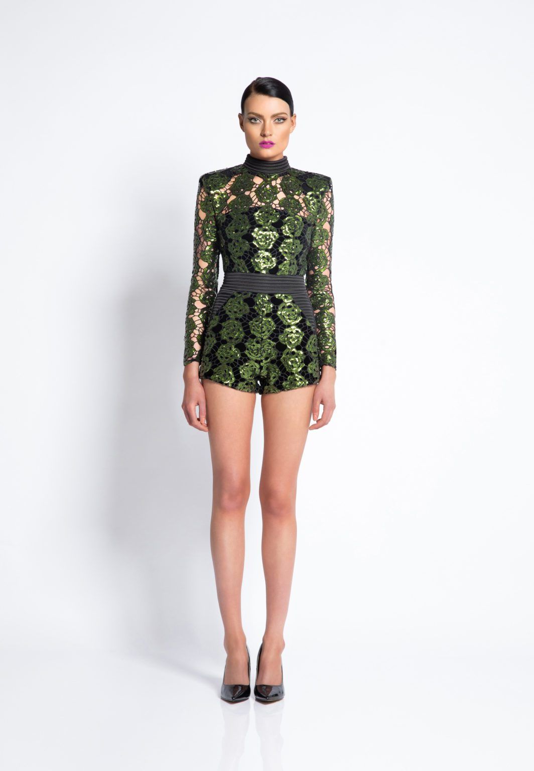 MOKAI NIGHTS playsuit | ZHIVAGO